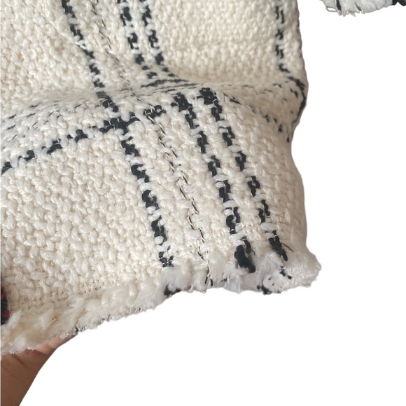 NWT Zara Tweed Plaid Coat - Picture 4 of 10